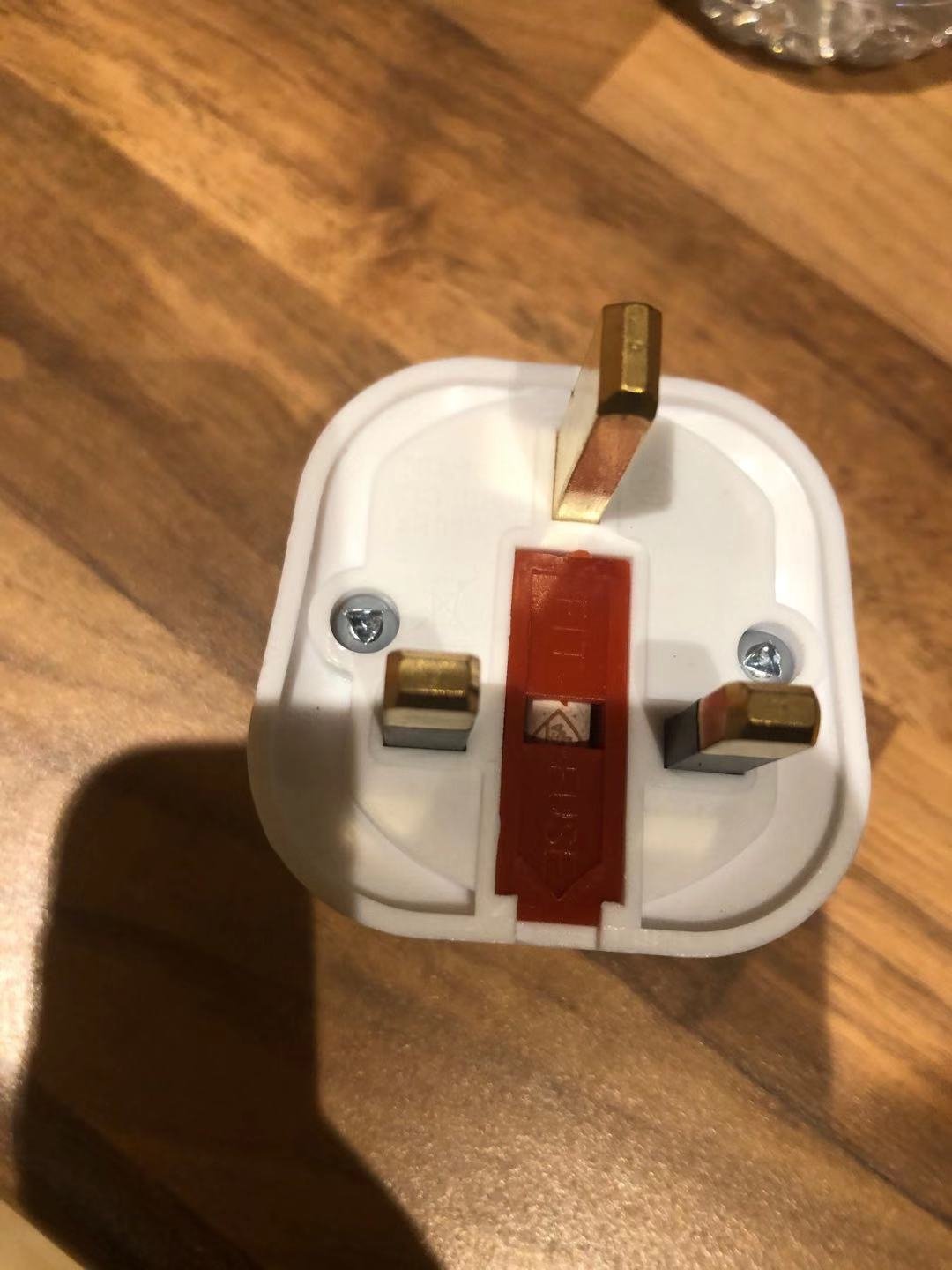 BS8546 certification Europe Schuko to UK plug adaptor