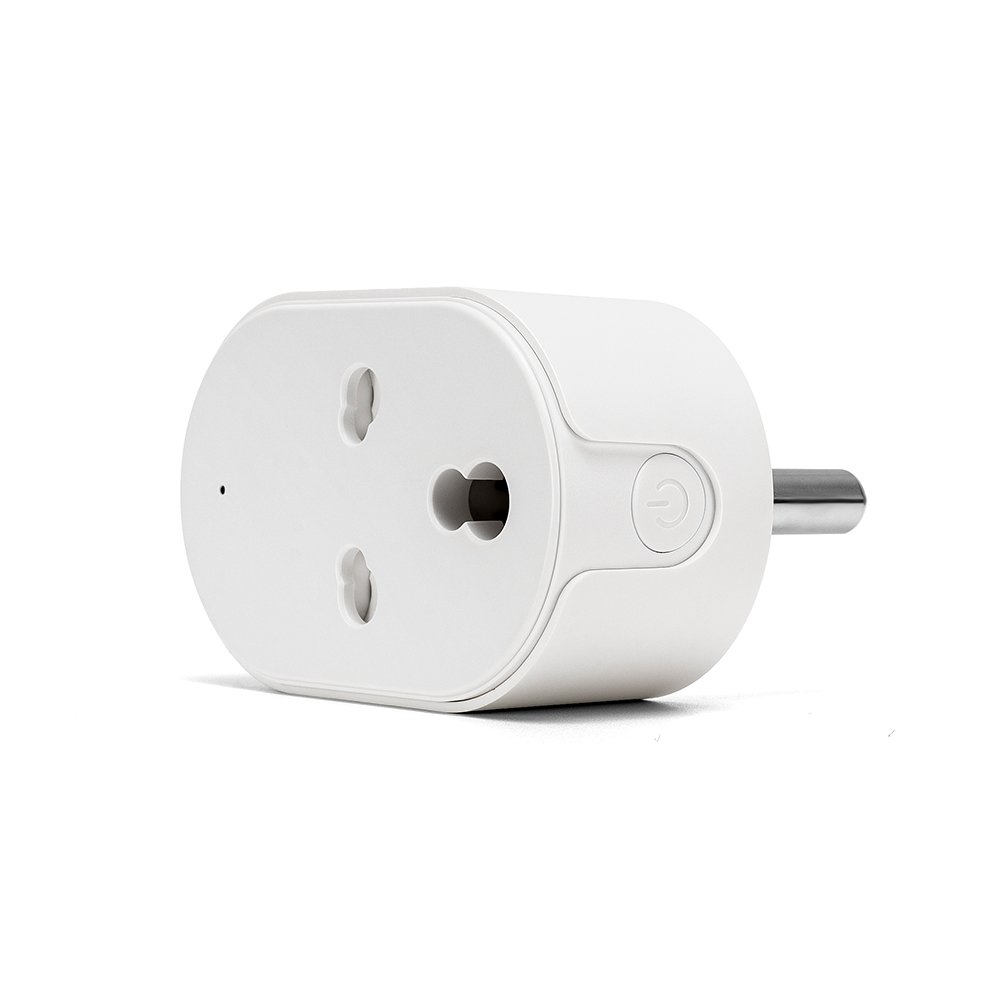 Smart Tuya Plug Smart Plug Indian Standard with Energy Monitor Timing Function WIFI Socket 16A Electrical Plug Smart Life