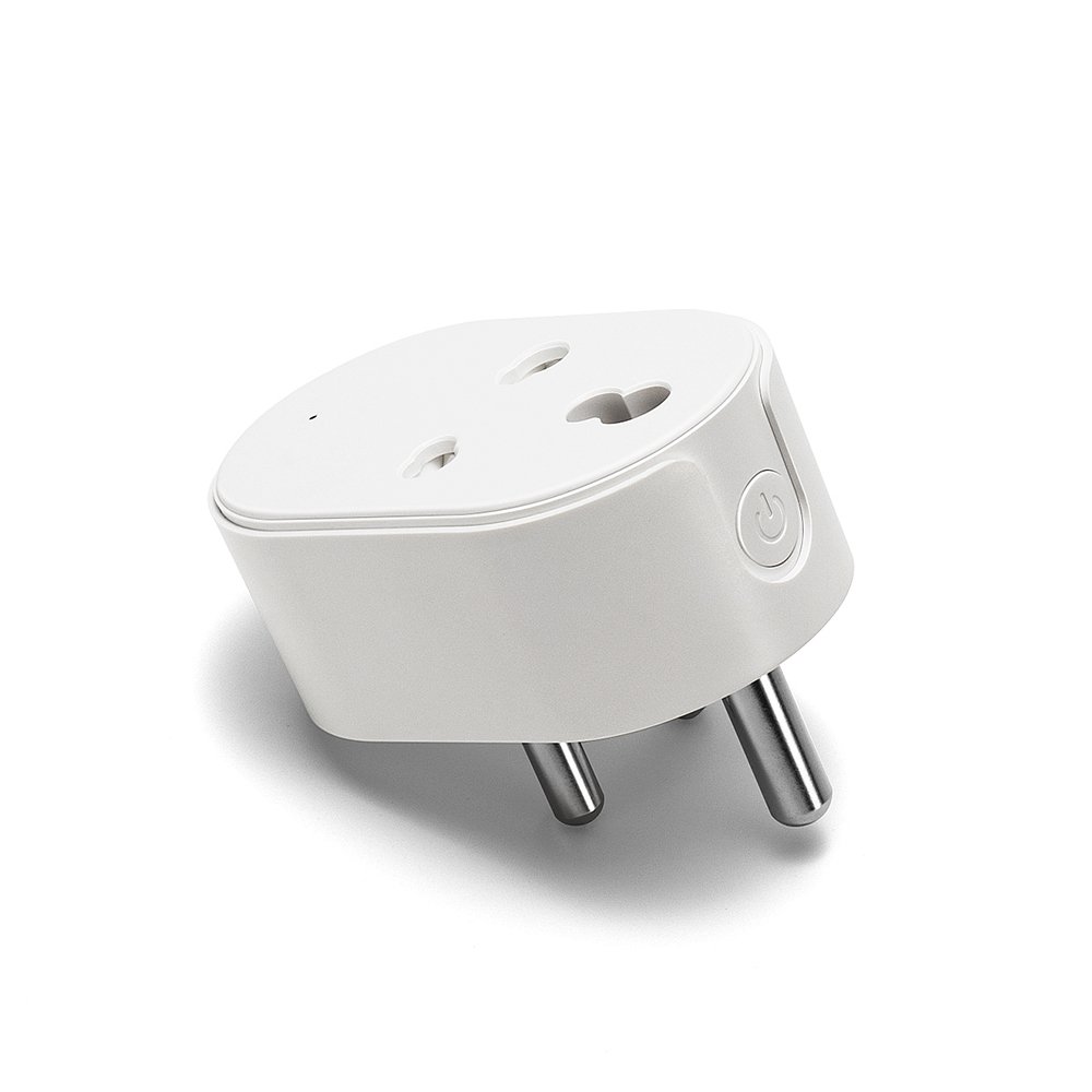 Smart Tuya Plug Smart Plug Indian Standard with Energy Monitor Timing Function WIFI Socket 16A Electrical Plug Smart Life