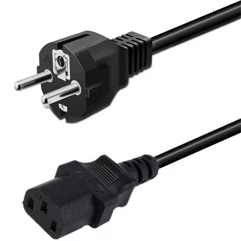 American 3 Pin Prong Plug Cable USA 3Pin 18 16AWG power cord US plug PC power extension cord American AC power plug