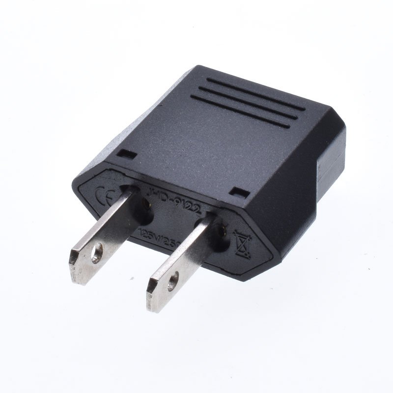 Wholesales express australia eu China to us America power adapter 6A250V Black travel charge electric plug socket