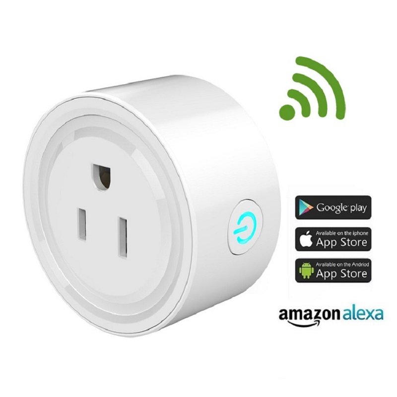 Specification LSPA6 Wifi Socjer USA Standard 10A Wifi Plug Tuya APP Alexa Remote Control Smart Plugs