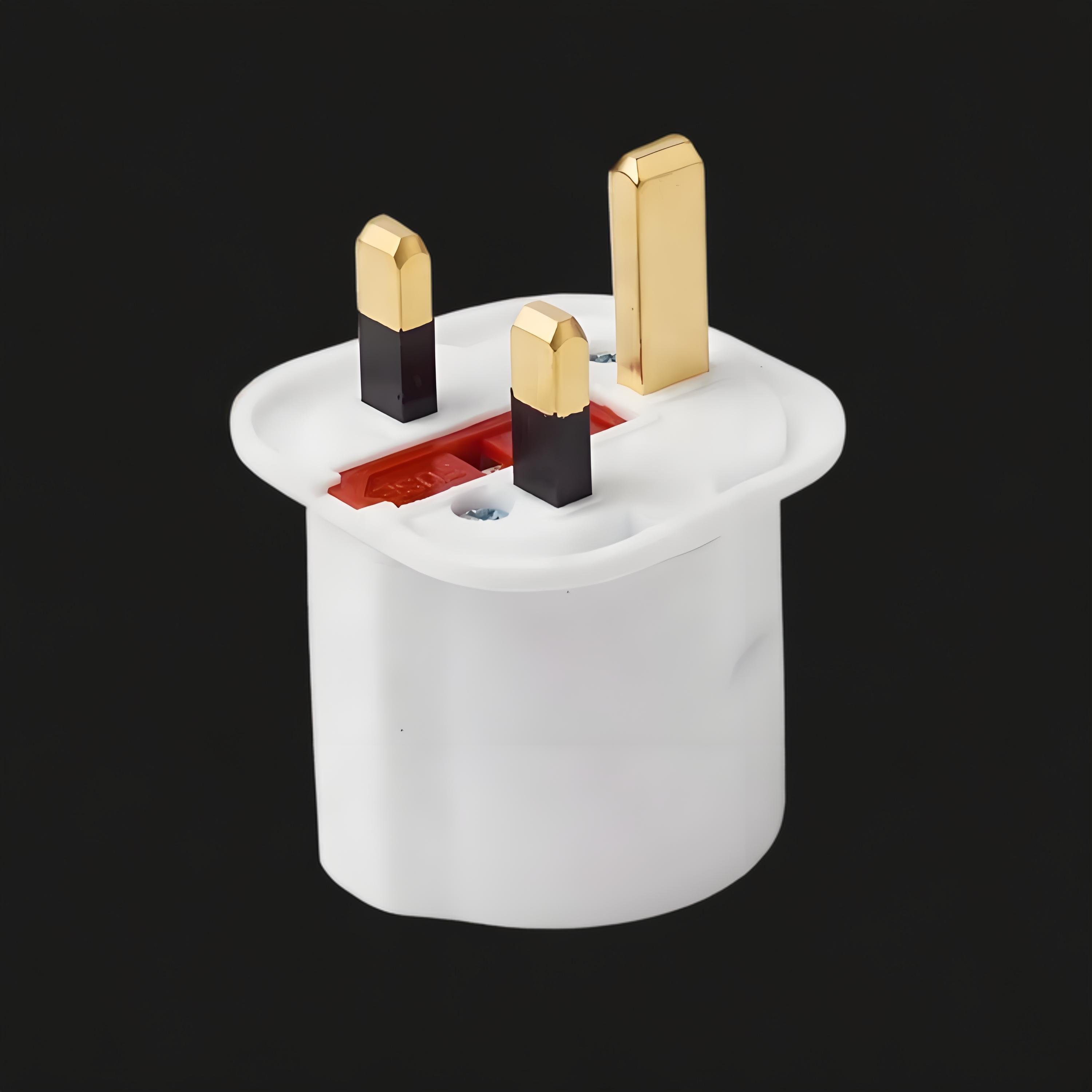 Factory wholesale EU to UK Plug power Adapter 13A power Socket Converter Travel charger Adapter