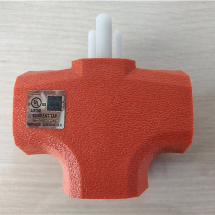3 Way Outlet Wall Plug Adapter T Shaped Wall Socket Outlet