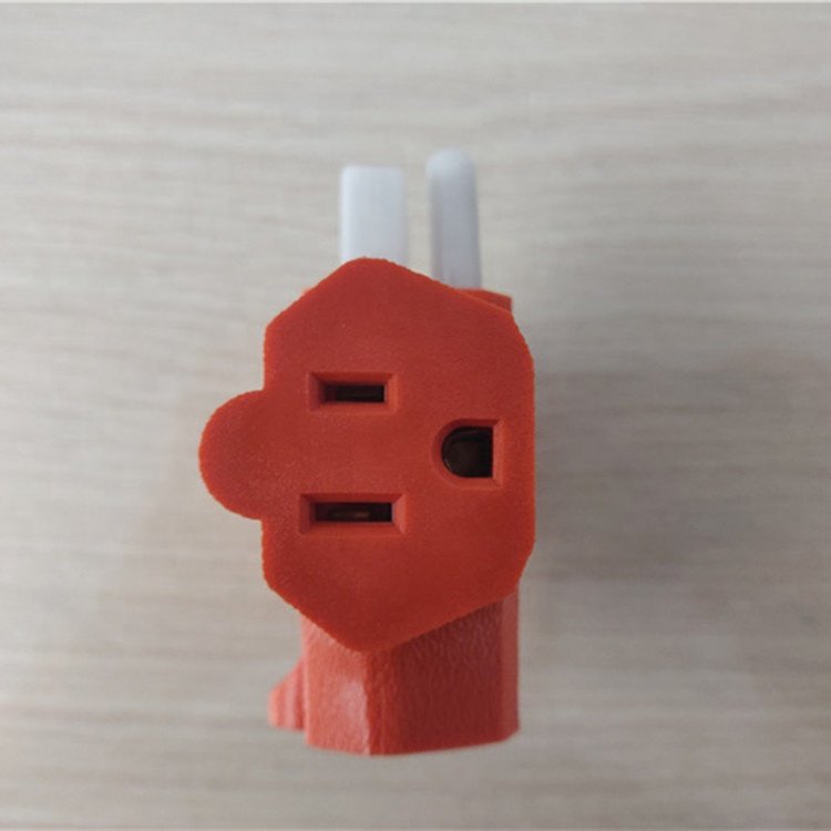 3 Way Outlet Wall Plug Adapter T Shaped Wall Socket Outlet