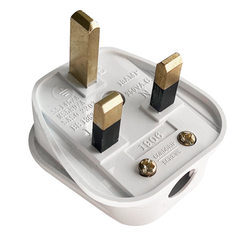UK plug PC material electric plug 13A fused plug