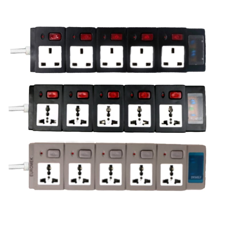 Eu South African Standard Electrical Switch Outlet extension Board Plug Socket