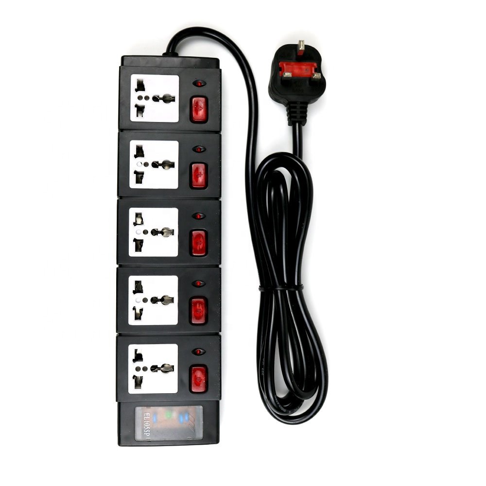 Eu South African Standard Electrical Switch Outlet extension Board Plug Socket