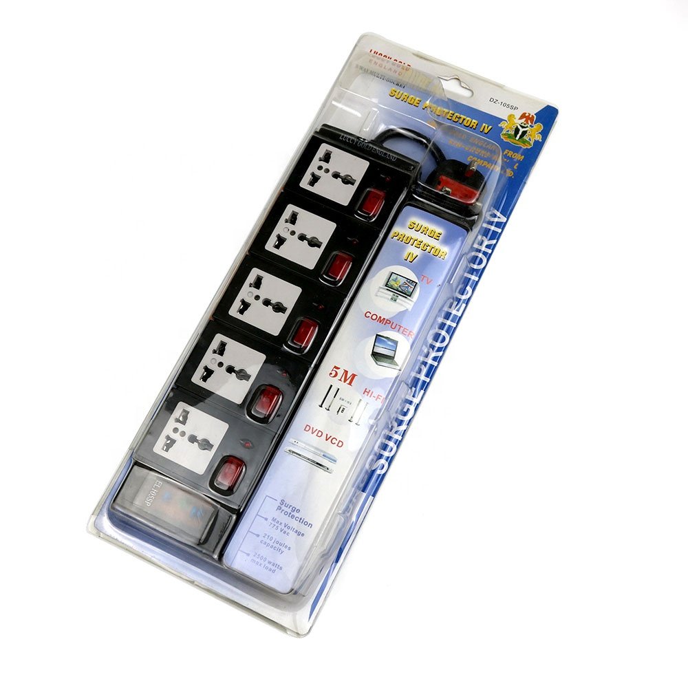 Eu South African Standard Electrical Switch Outlet extension Board Plug Socket