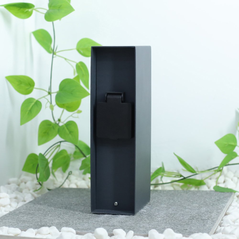 New style yard plug waterproof outdoor power stake column socket garden power outlets for garden lights