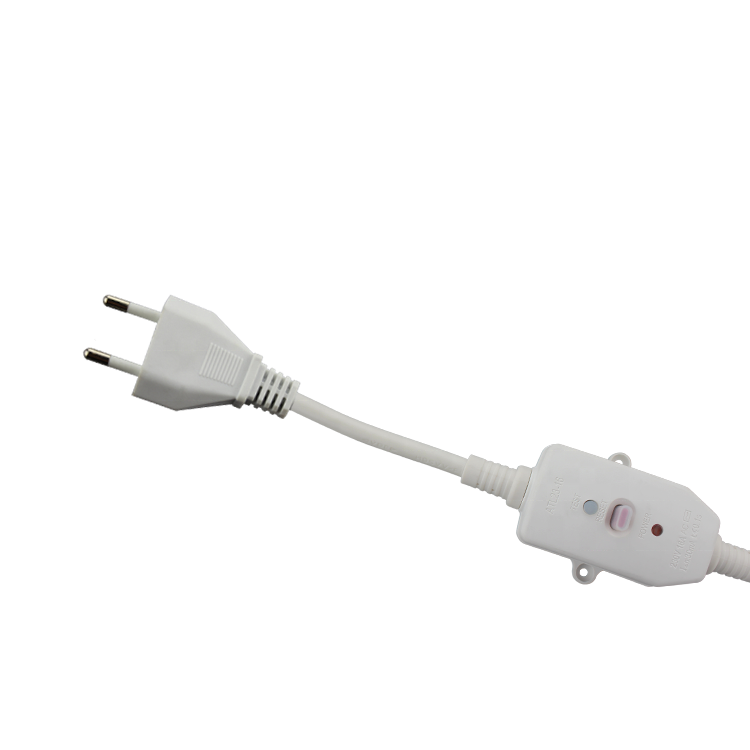 Round electric ELCB plug
