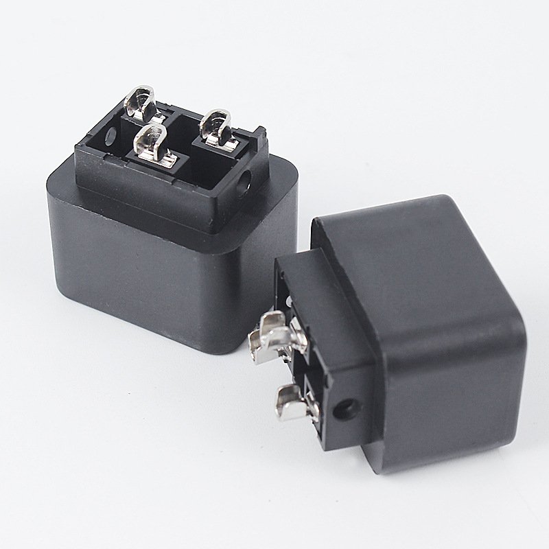 C20 product tail male plug extension cable bracket color display three plug terminal power cord plug accessories