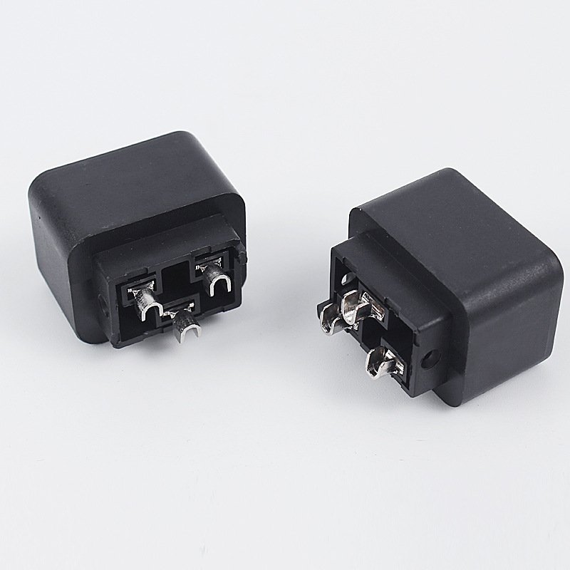 C20 product tail male plug extension cable bracket color display three plug terminal power cord plug accessories
