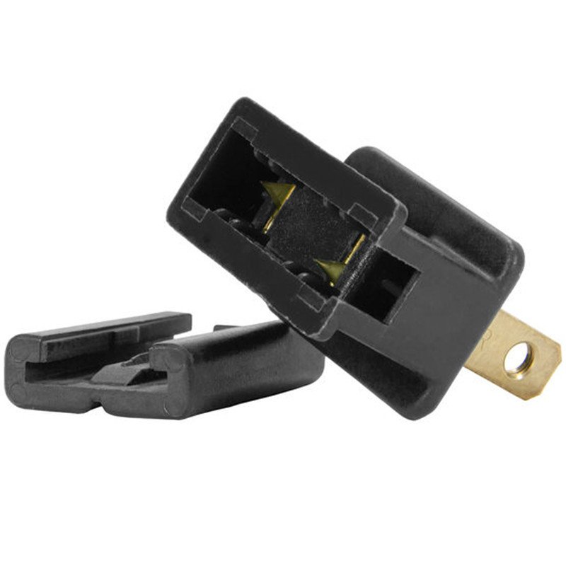 8A 125V Male Zip Vampire Plug for SPT-1 18/2 Gauge Flat Electrical Wire