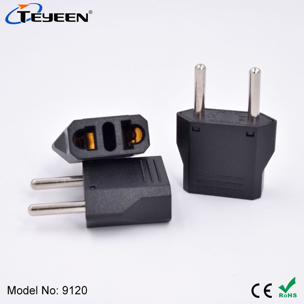 US to EU Plug adapter US to EU adapter (9120)
