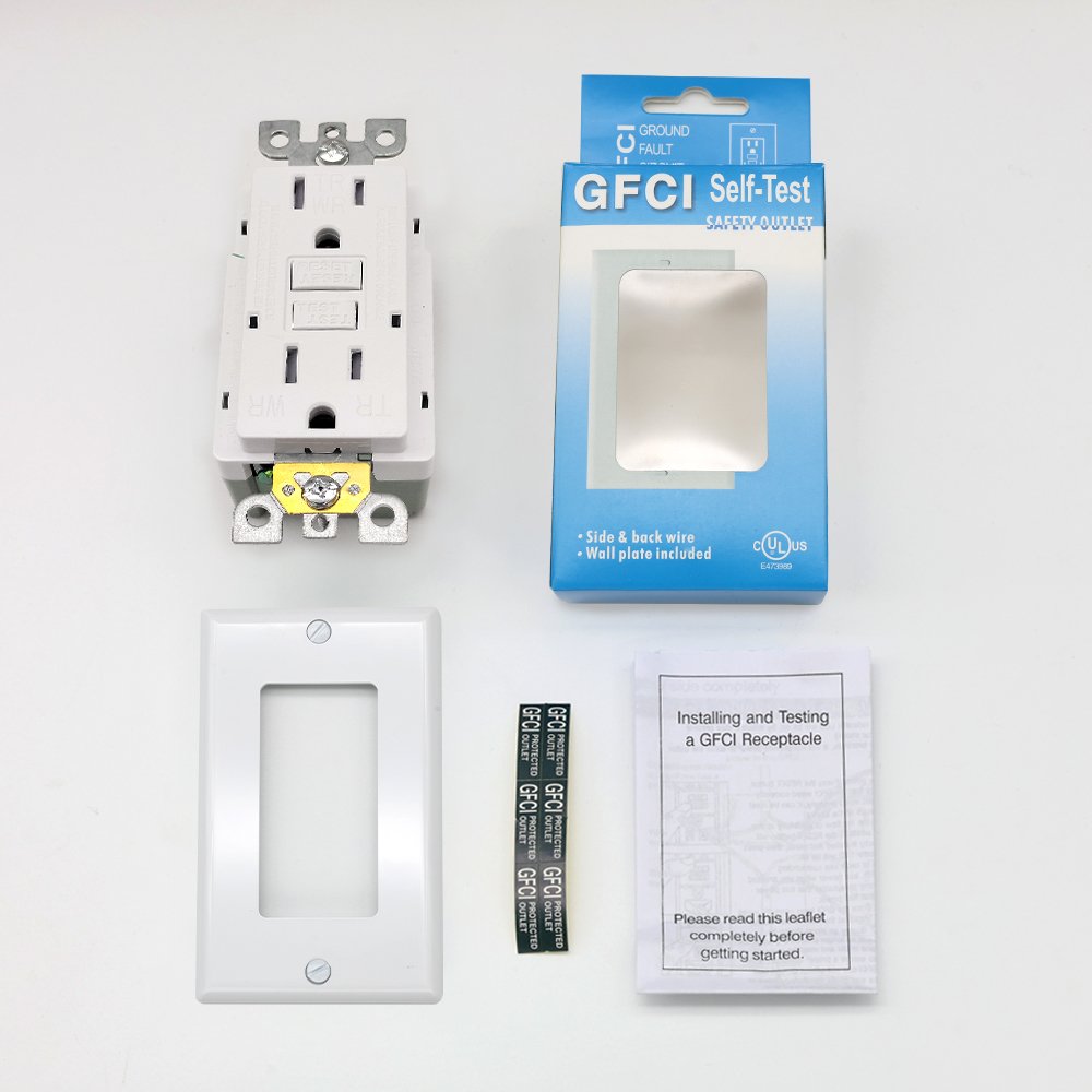 UL943 electrical plug gfci power cord 120 volt american gfci universal socket