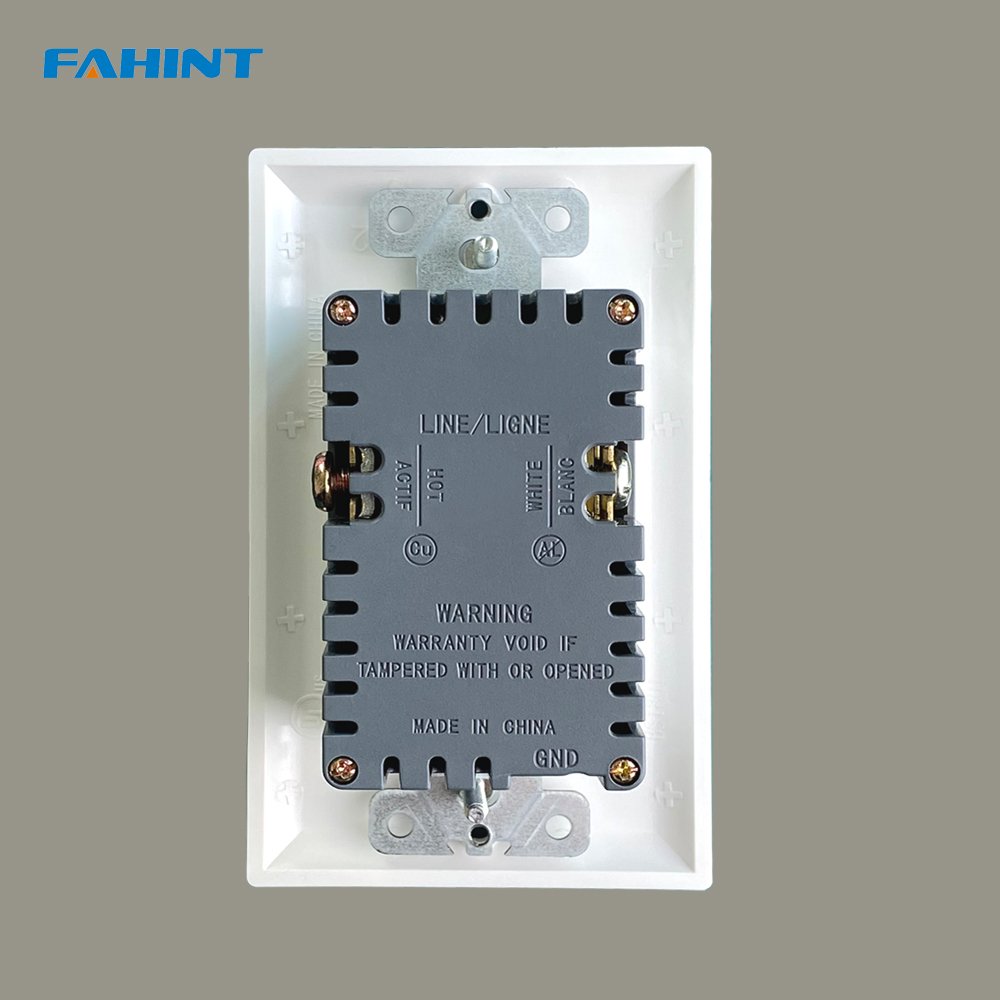 Regular FTR20C-3600 2 gang desktop wall outlet socket with usb plug for multiple electrical appliances