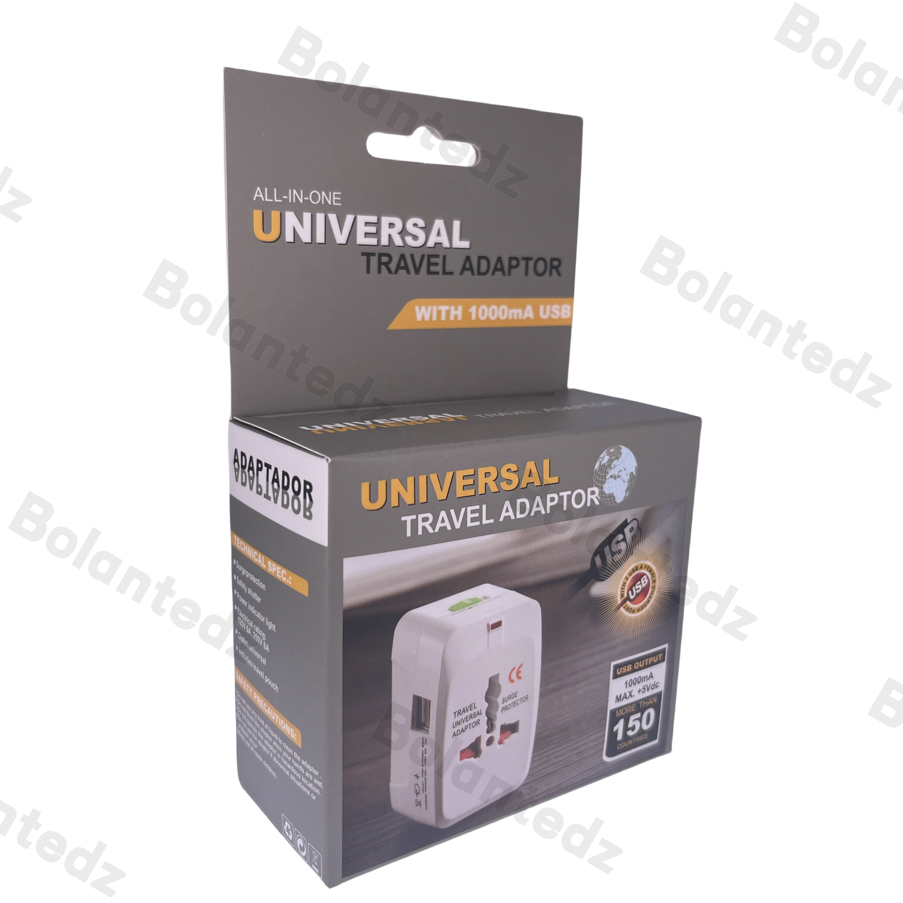 Multi plug power socket Universal travel Adaptor with 2 usb multi AC power chargers travel adapter mobile phone wall charger