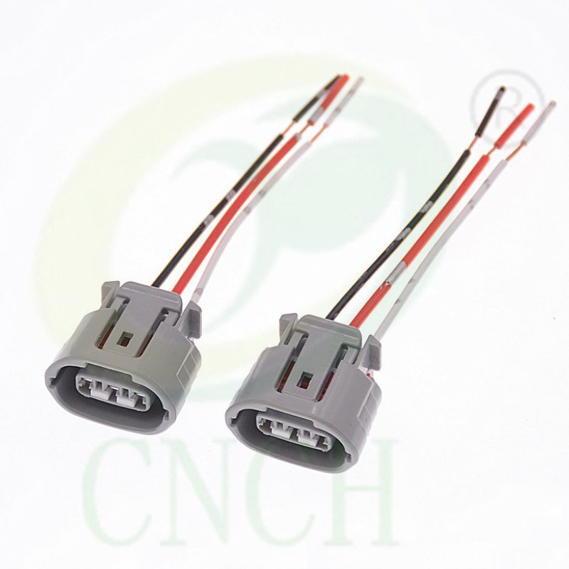 Car generator plug regulator socket 3way connector wire tail