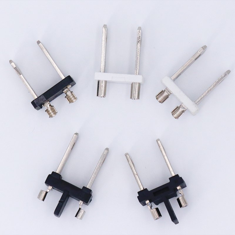 Brazil Plug Insert INMETRO Approved for Extension Socket 2 Pin Black