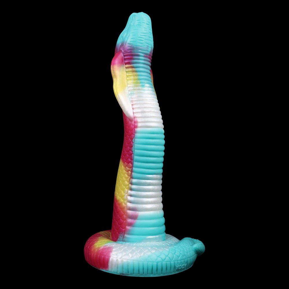 YOCY Fantasy Dildo King Cobra Monster Dildo Animal Cock Huge Cock Female Masturbate Vagina Anal Plug Big Anal Plug Sex Toys