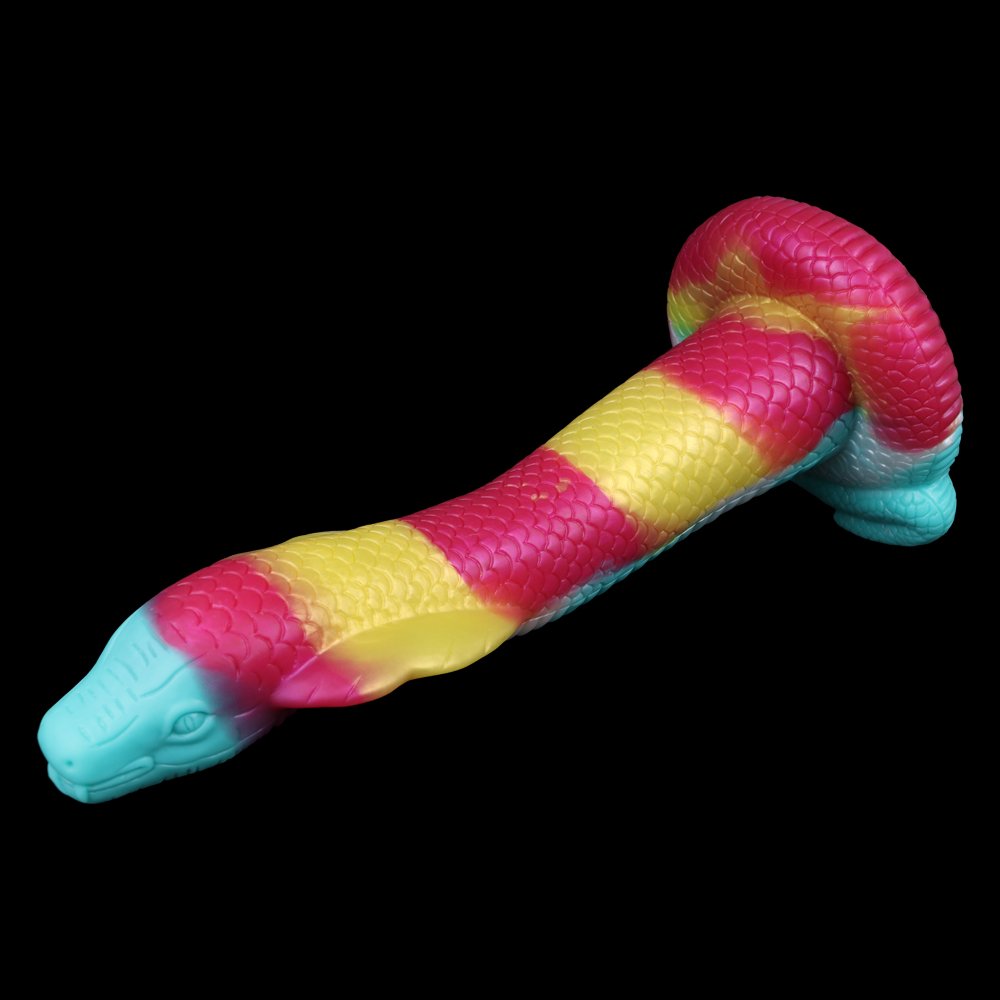 YOCY Fantasy Dildo King Cobra Monster Dildo Animal Cock Huge Cock Female Masturbate Vagina Anal Plug Big Anal Plug Sex Toys