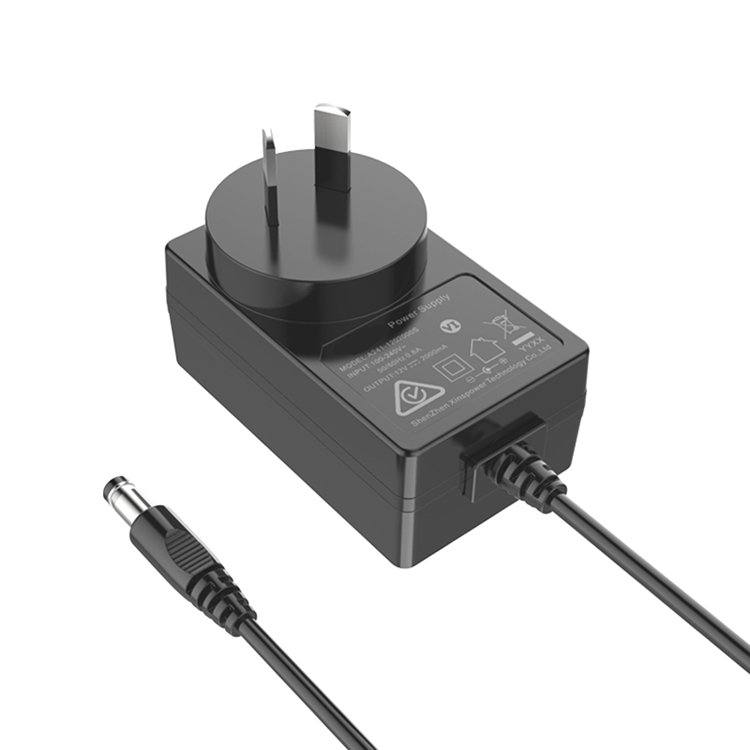 rcm saa c-tick cb approved au plug ac dc universal adapter 24v 1a output 24w plug in power adapter