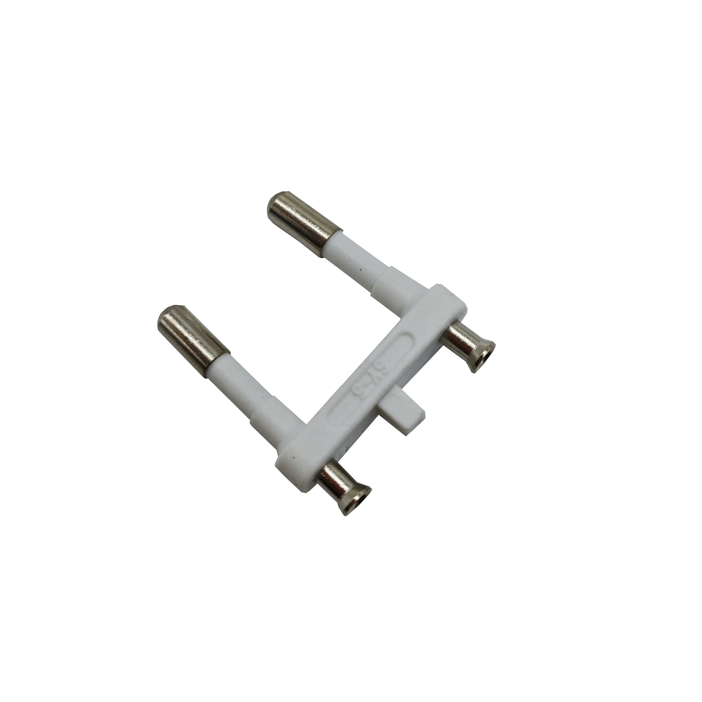 Plug Insert Socket Brass Aluminium Two/three-core Power Plug Insert USA Home with 2/3 Pins Universal Travel Adapter Plug 220v JL