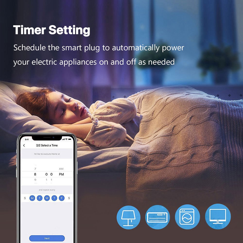 Factory Price Tuya Smart 16A WiFi Smart Power Socket Plug With Metering Function PST-ZEU-003