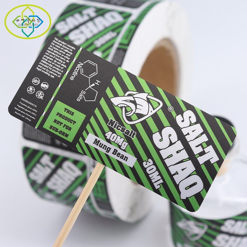 High Quality Waterproof Uvproof Custom Stickers printing