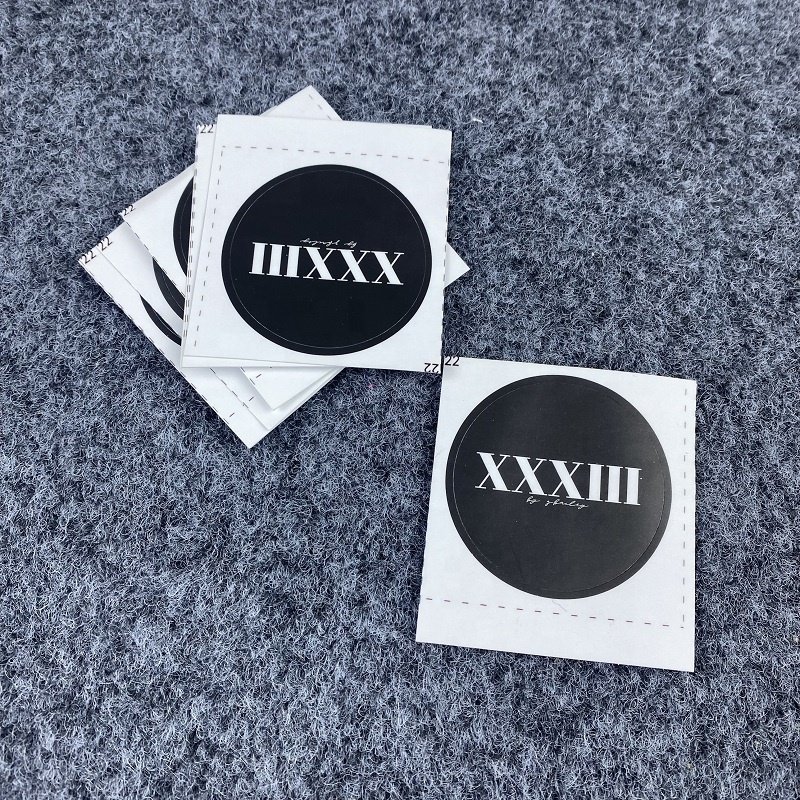 Printing Custom Matte Hologram Vinyl Stickers Die Cut Product Adhesive Brand Logo Round Label Sticker