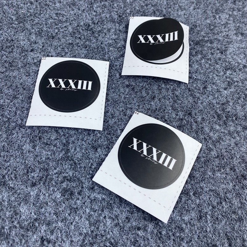 Printing Custom Matte Hologram Vinyl Stickers Die Cut Product Adhesive Brand Logo Round Label Sticker