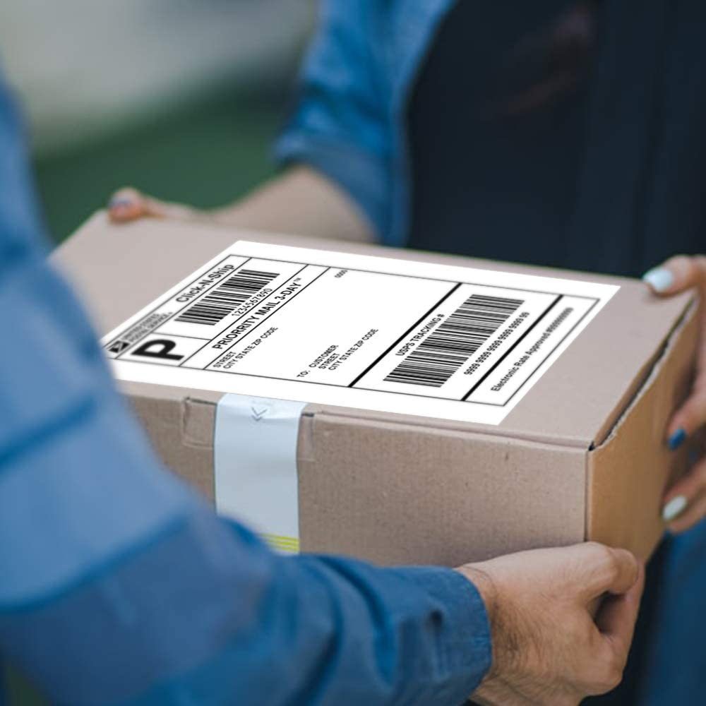 Amazon FBA Bar Code SKU Label Shipping Mailing Printing Sticker Paper 1 2 4 6 21 23 27 30 40 44 Up Label Sheets A4