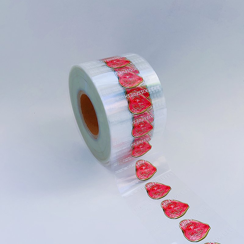 Custom Clear Printing Scrapbook Stickers Waterproof Transparent Perfume Bottle Gift label sticker Roll Packaging