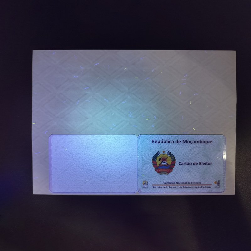 Custom Election Ballot Paper with Anti-tampering Security Label Anti-counterfeiting UV fibres Watermark Paper