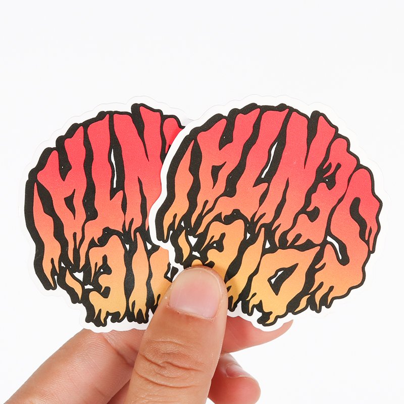 Custom printing bear stickers adhesive vinyl graffiti kiss cut sticker sheet personalized cute stickers