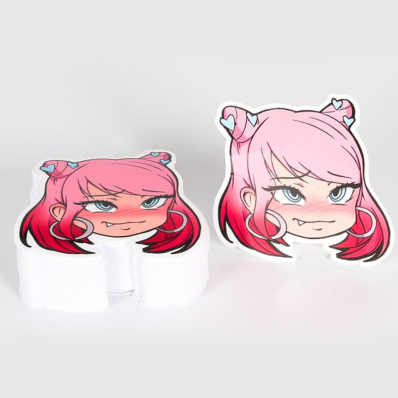 Custom printing bear stickers adhesive vinyl graffiti kiss cut sticker sheet personalized cute stickers