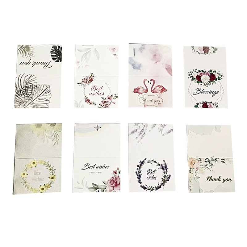 Custom Stickers For Online Business Without Any Logo Visite Scratch Post Business Printing Gift Boxes Envelope Thank You Card