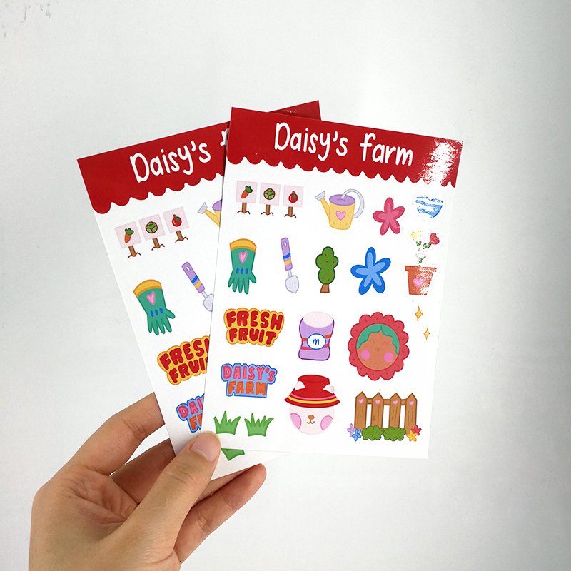 Cool Colors Self-Adhesive Laptop Alien Custom Digital for Animal and Book die cut Fun Pack Planner Stickers