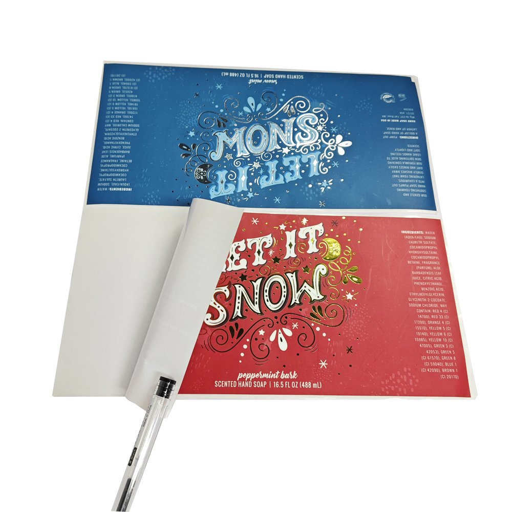 Custom Personalised Round Hologram Self Adhesive Sticker Labels Sticker Printing Roll For Cosmetics Box