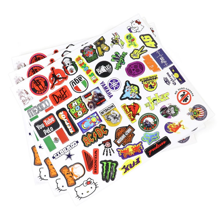 Children's Day Gift Sticker For Adding a Fun Touch to Packaging Labels 3d Decorative Sticker Custom Printing Laptop Stickers