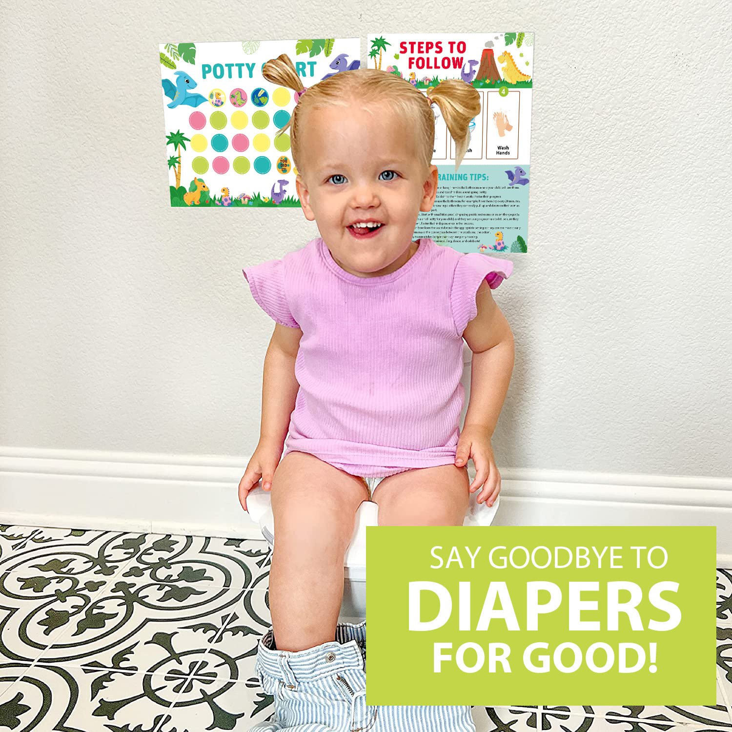 Potty Training Chart for Toddlers Potty Habits Potty Training Stickers for Boys and Girls,Motivational Certificate for Kids