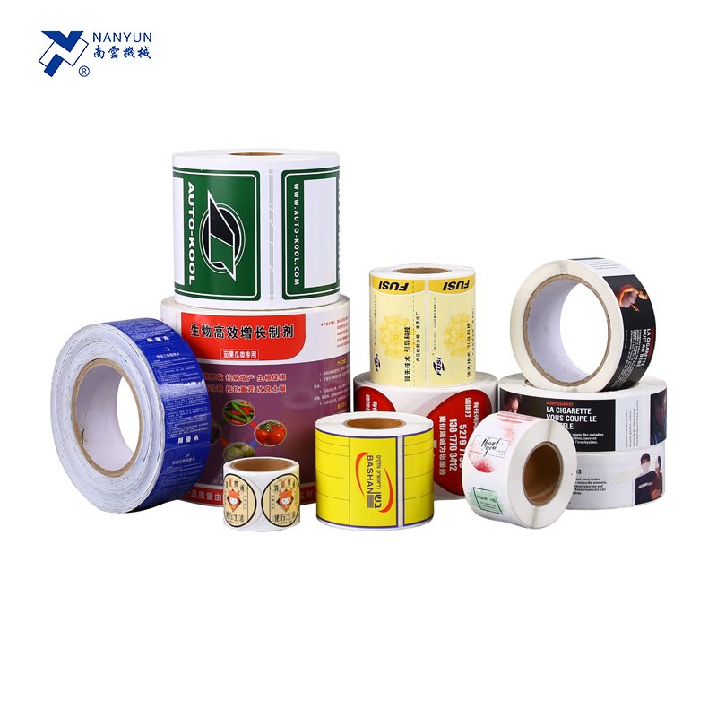 Vinyl Sticker Logo Label for Barcode Label Printer and Labeling Machine Roll Self Adhesive Waterproof Microwave Customized