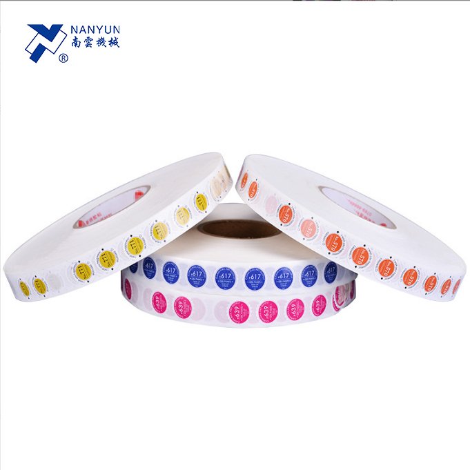 Vinyl Sticker Logo Label for Barcode Label Printer and Labeling Machine Roll Self Adhesive Waterproof Microwave Customized
