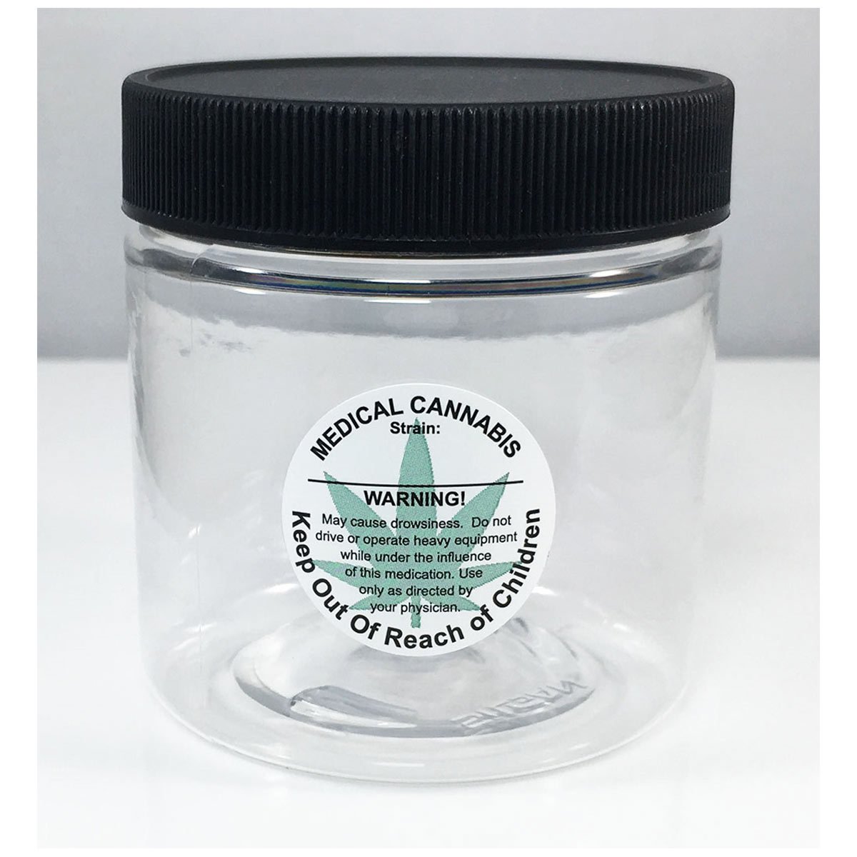 Medical Cananbis Leaf Labels Stickers for Cannabis Jar Warning Label Stickers for Medical Cannabis