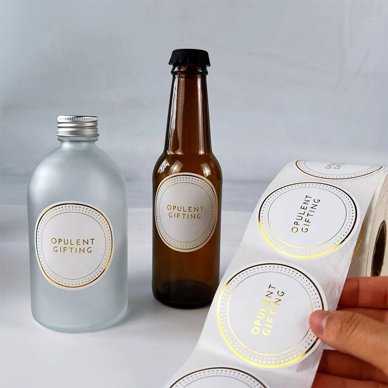 Hot Sale Scratch Proof Custom Printing Vinyl Stickers Self Adhesive Waterproof PVC Custom Logo Label Rolls for Packaging Labels