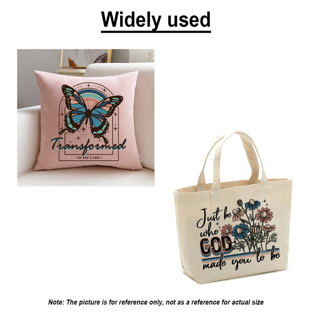 High Quality Christ God Jesus DTF Heat Press Transfer Printing Religious Faith Pray Designs Heat Transfers Stickers For T-shirt