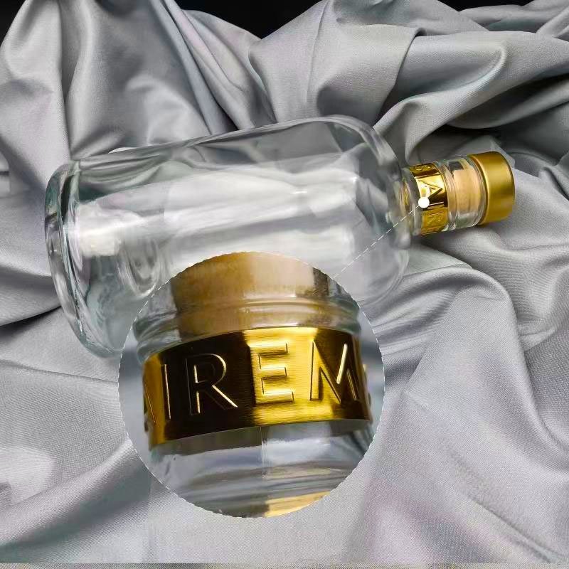 ODM OEM Luxury package perfume logo plate label sticker with High quality finished decoration