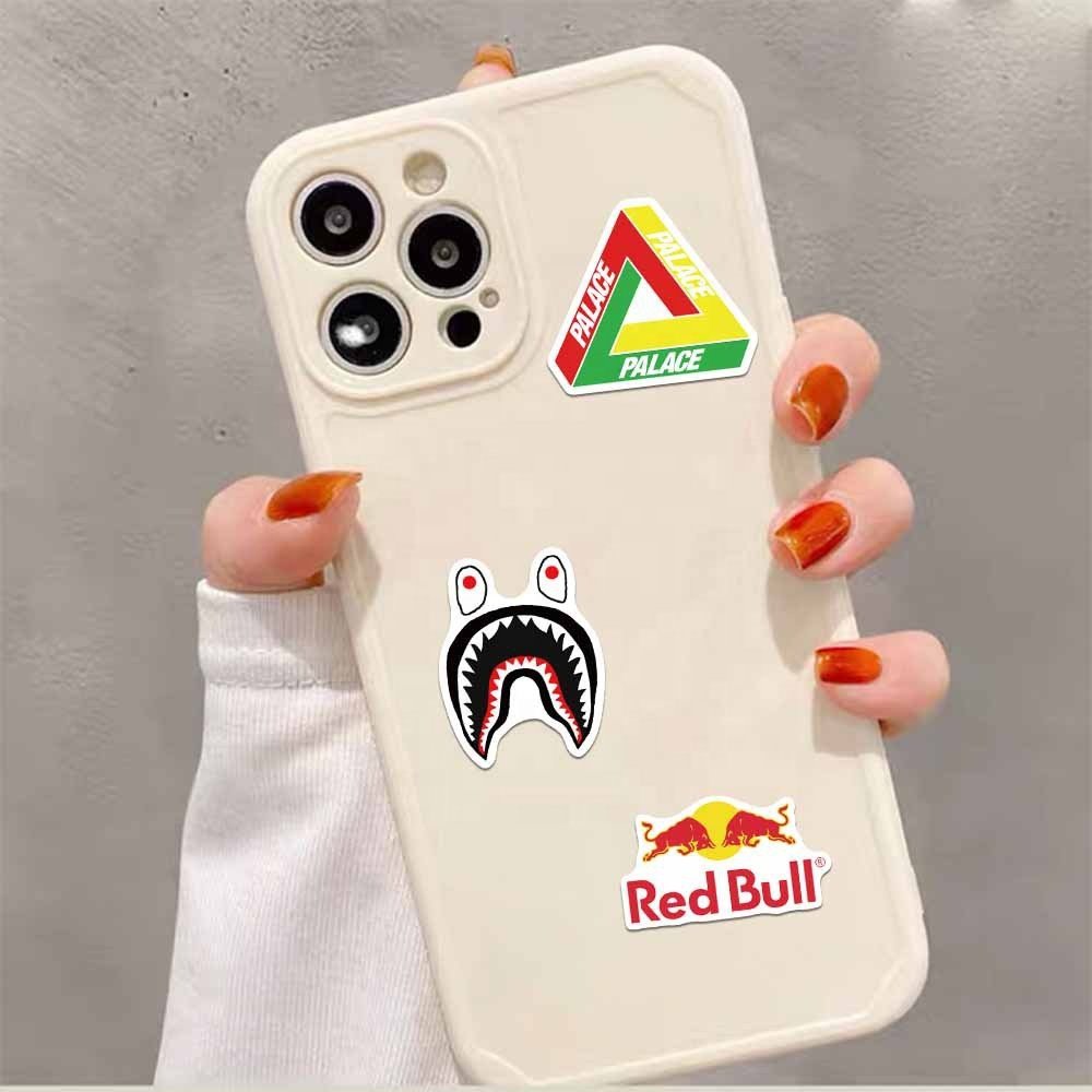 Company Design Logo Self Adhesive Waterproof Label Cartoon Vinyl sticker Custom Printing Die Cut Stickers