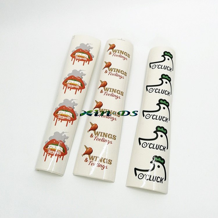Sticker Label Adhesive for Fast Foods Products Use